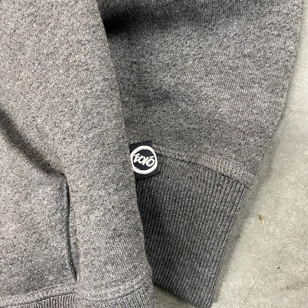 Ecko Unltd Zip Up Hoodie Gray Graphic EST 1993 Y2K Men’s XS - Picture 4 of 8